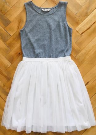 Tylové šaty, h&m,158