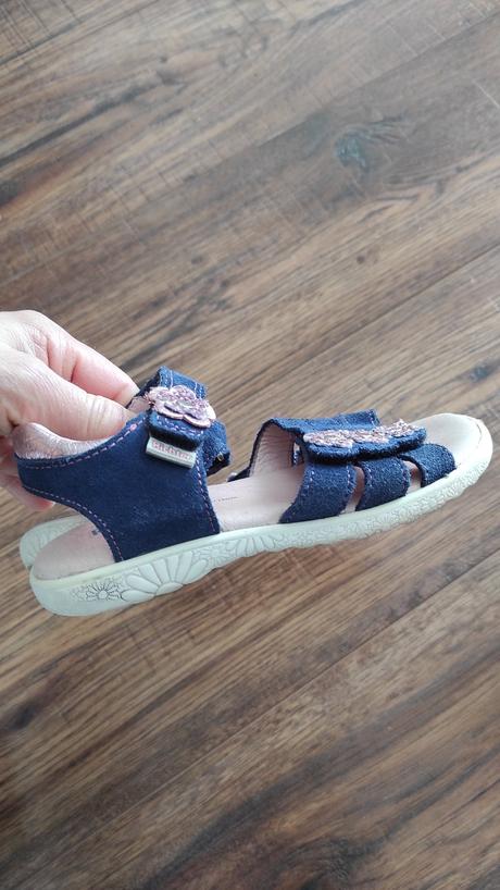 Celokožené sandale richter, richter,27