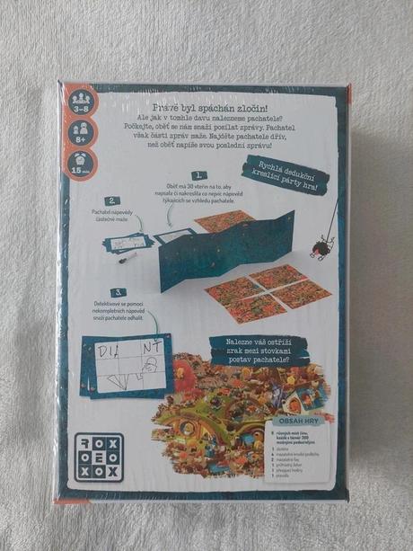 Posledná správa - párty/rodinná hra,