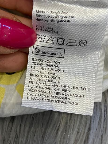 Dievčenská letná súprava body a šortky h&m (74), 74
