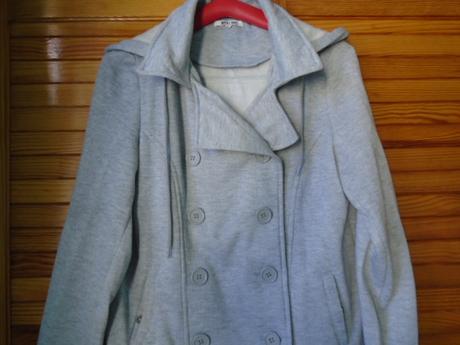 Siva mikina, bundička, s