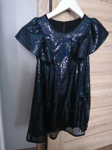 Spoločenské šaty s fliprami, reserved,116