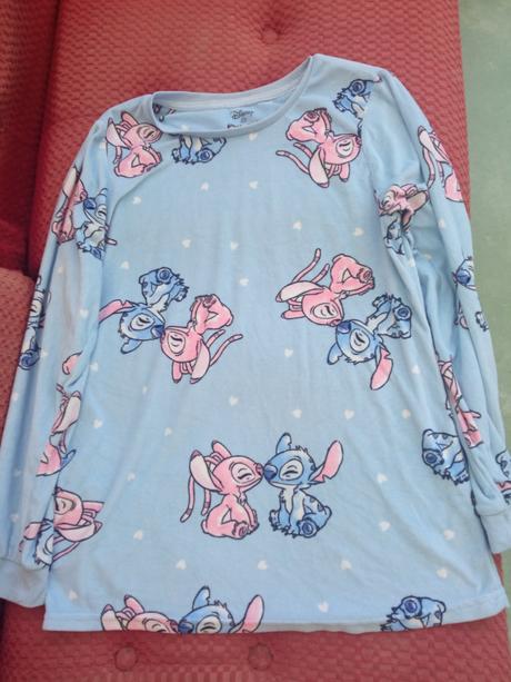 Stitch angel vrch pyžama, disney,xs