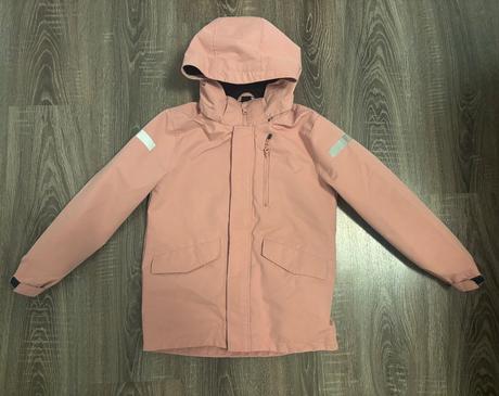 Zateplená nepremokavá bunda, h&m,134