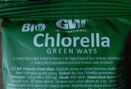 Gw bio chlorella, výživové doplnky,