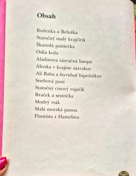 Rozprávková knižka, 