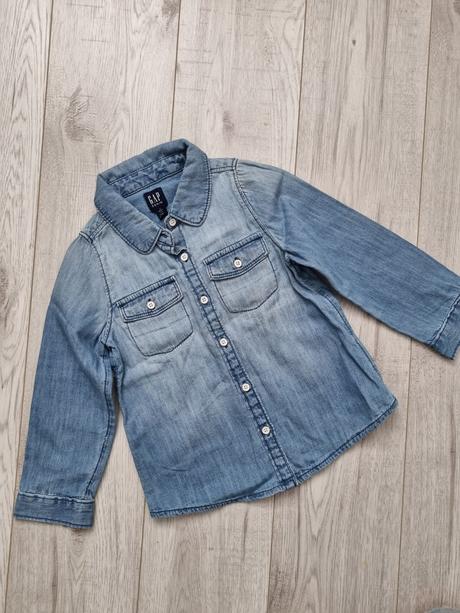 Džínsová košeľa gap, gap,104