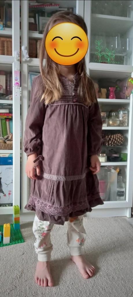 Šaty romantický štýl 104/110, 104