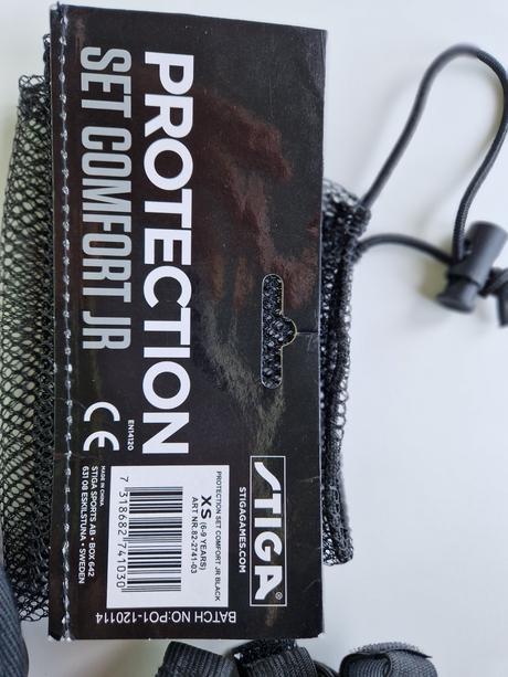 Chrániče, stiga,xs