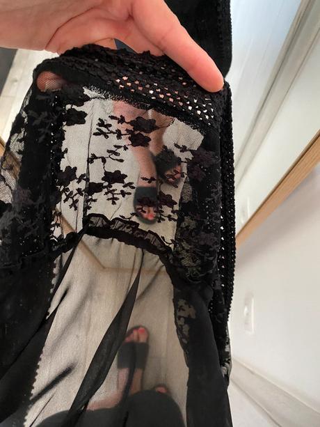 Čierne šaty, vero moda,l