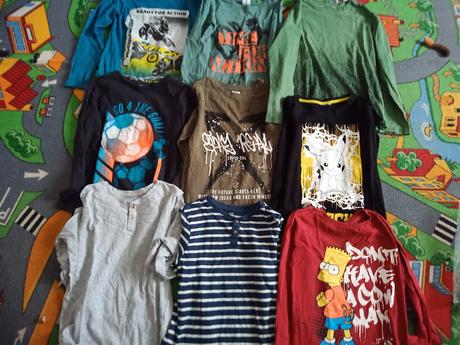 Tričká s dlhým rukávom, takko,134