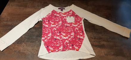 Dievcenské tričko, top, bavlna, 122