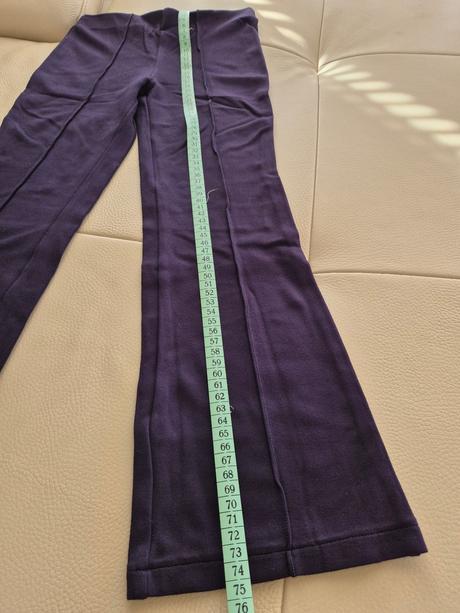 Tmavomodré elastické nohavice h&m 140, h&m,140