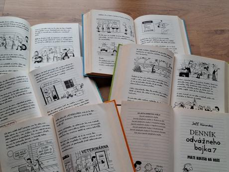 Denník odvážneho bojka -diel 6,7,8, 9,17,18, 