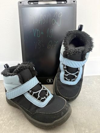 Prechodné/zimné topánky, decathlon,29