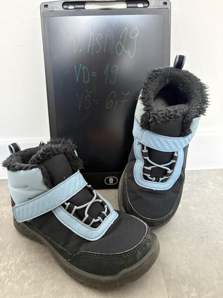 Prechodné/zimné topánky, decathlon,29