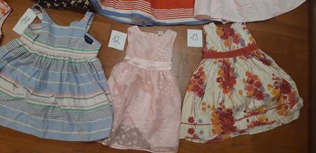 Dievčenské šaty 12-18 mesiacov, 80