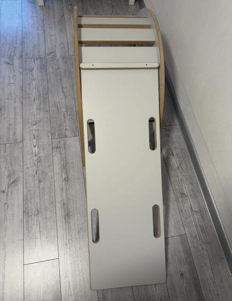 Montessori drevená hojdačka +šmyklavka/rebrik,