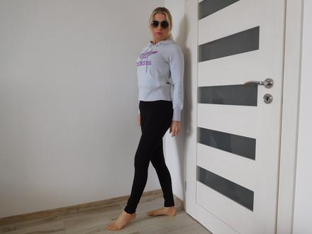 Mikinka + leginy bavlnené, 36, adidas,36
