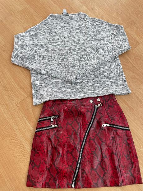 Sukňa s topom, bershka,xs