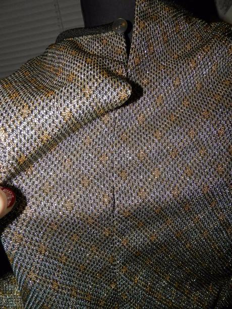 Zlato-strieborný elegantný top, m