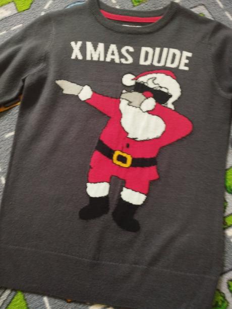 Vianočný pulóver, c&a,134