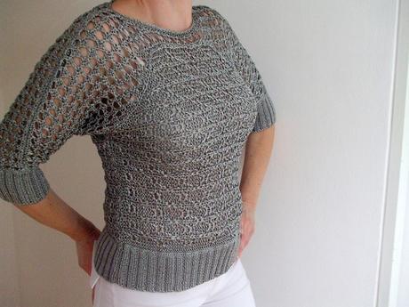 Vzdušný letný svetrík, 40