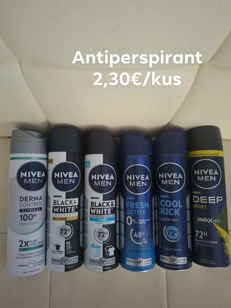 Spreje nivea men,