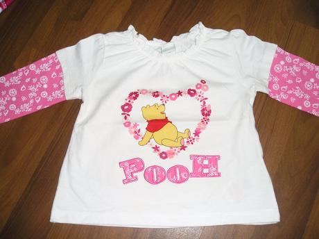 Tričko s mackom "pú", disney,80