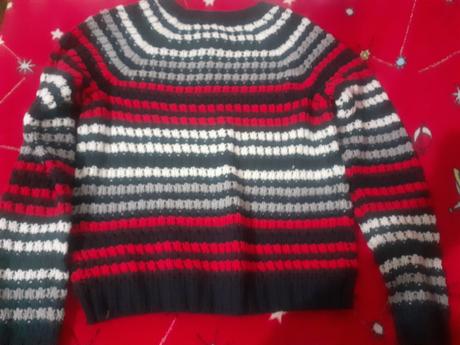 Dievčenský hrubší pulóver, 134