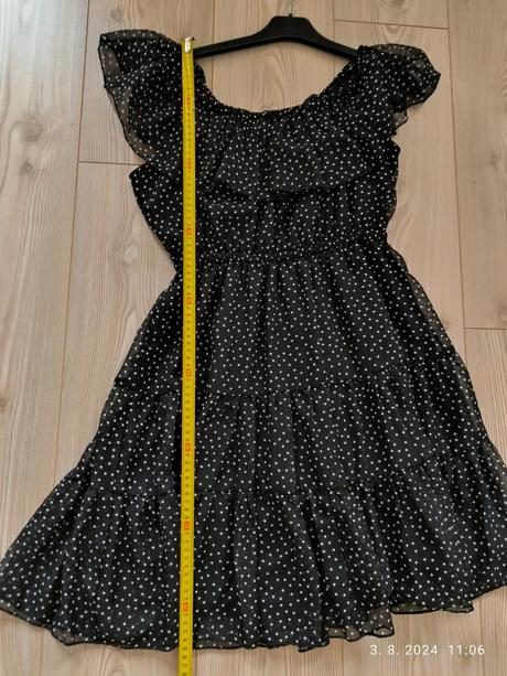 Šaty bodkovane, amisu,38