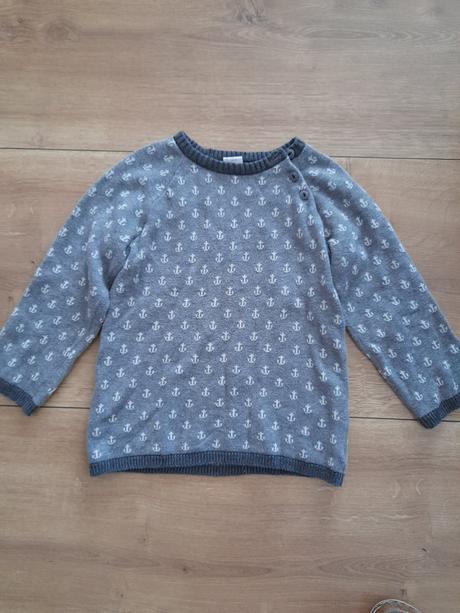 Svetrík s kotvami, h&m,98