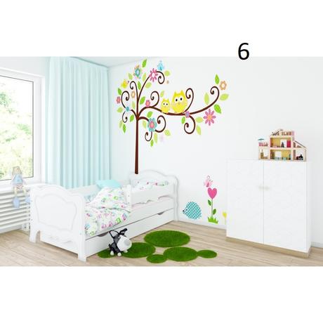 Detská posteľ komplet, šírka (cm): 80,dĺžka (cm): 140