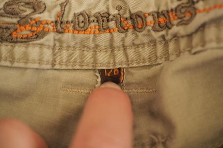 Dievčenské nohavice, 128