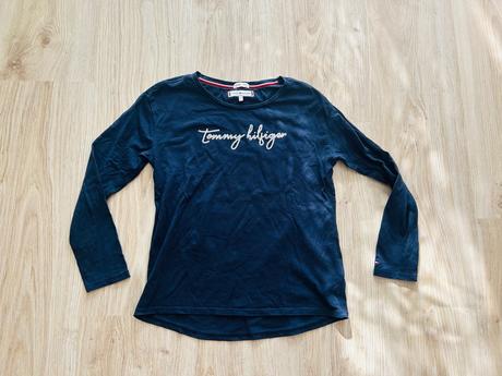 Krásne bavlnené tričko značky tommy hilfiger, tommy hilfiger,140