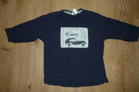 Tričká s dlhým rukávom -86, h&m,86