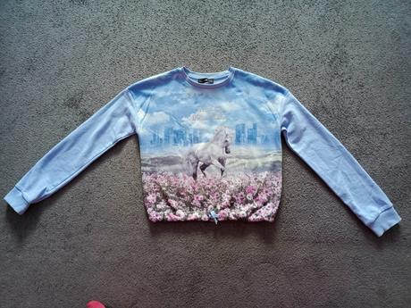 Dievčenská mikina veľ. 148)164, c&a,158