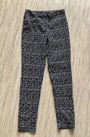 Pekne upletove nohavice 2+1napoly, 38