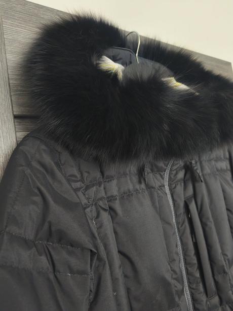 Lyziarska paperova bunda nike s pravou kozusinou z, nike,xs