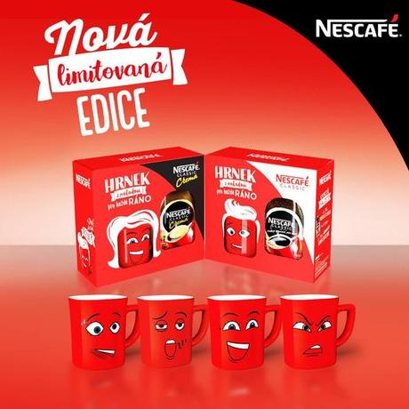 Hrnčeky nescafe emoji, 