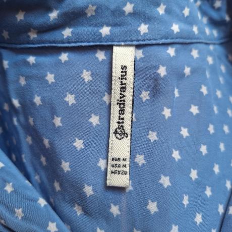 Predĺžená košeľa s hviezdičkami, stradivarius,m