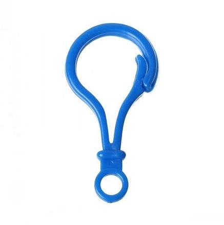 Plastová zapínacia aplikácia - modrá, 