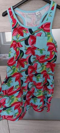 Kvetinkové minišaty - top, lupilu,146