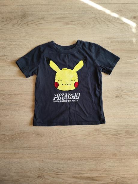 Tričko pokémon, h&m,110