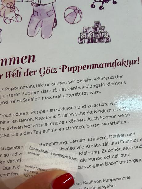 Götz babika muffin s cumlikom 33cm, 