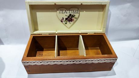 Krabička dóza na čaj, 