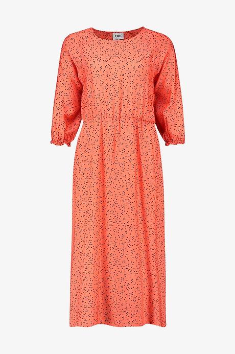 Cks - krásne šaty s drobnými bodkami, s