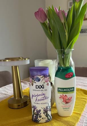 Nový sprchový gél a krém palmolive a dixi, 