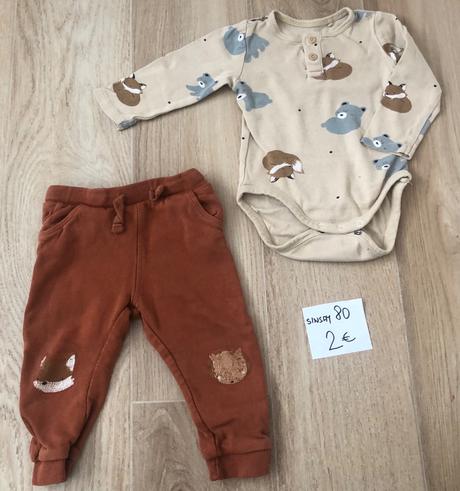 Súprava body+tepláčiky, sinsay,80