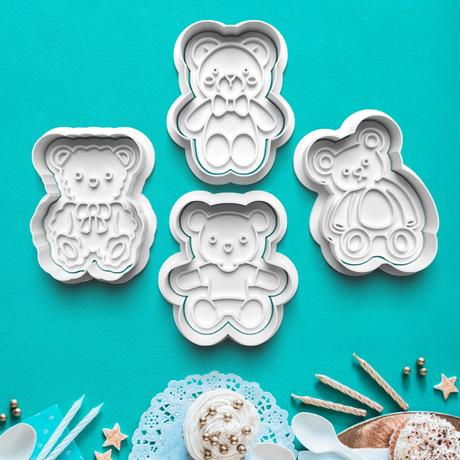 Vykrajovačky medvedíky,